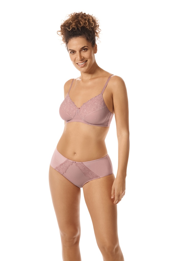 Amoena /Danielle SB 44919 light / dark mauve zonder beugel