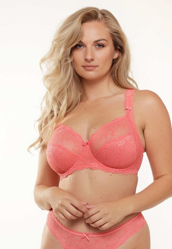 Lingadore 1400- A DAILY Beugel BH  Spiced Coral