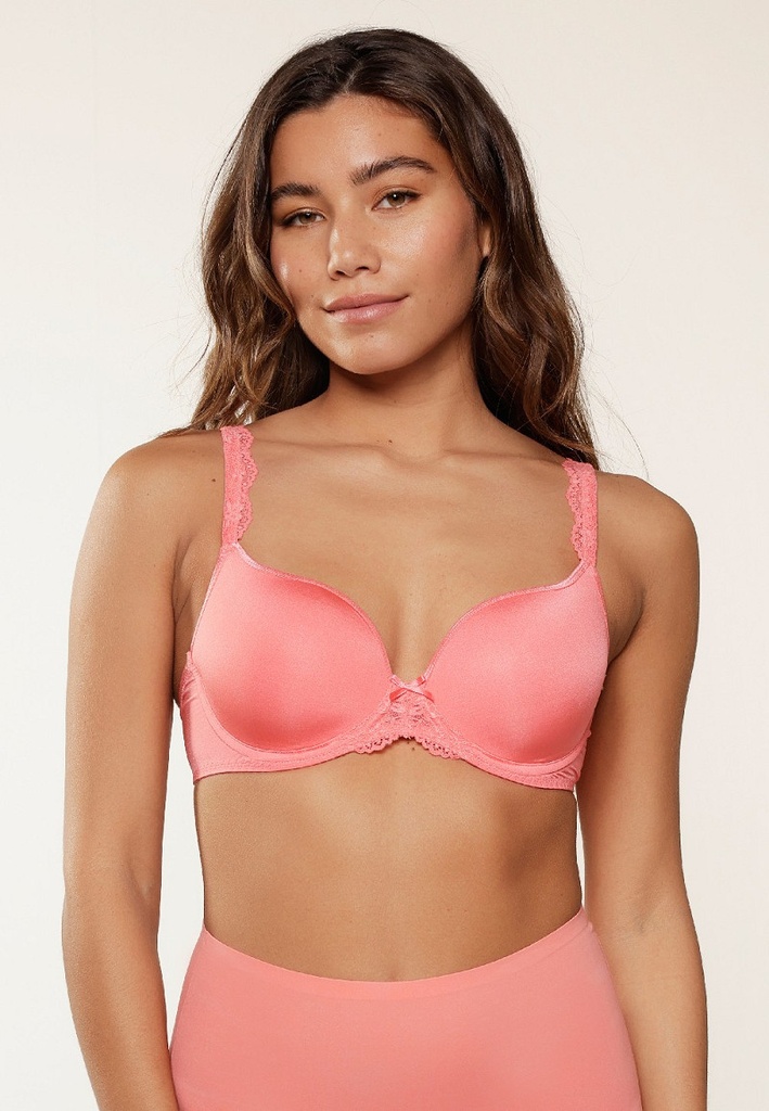Lingadore 1400-1 Daily Uni Fit shirt BH Spiced coral