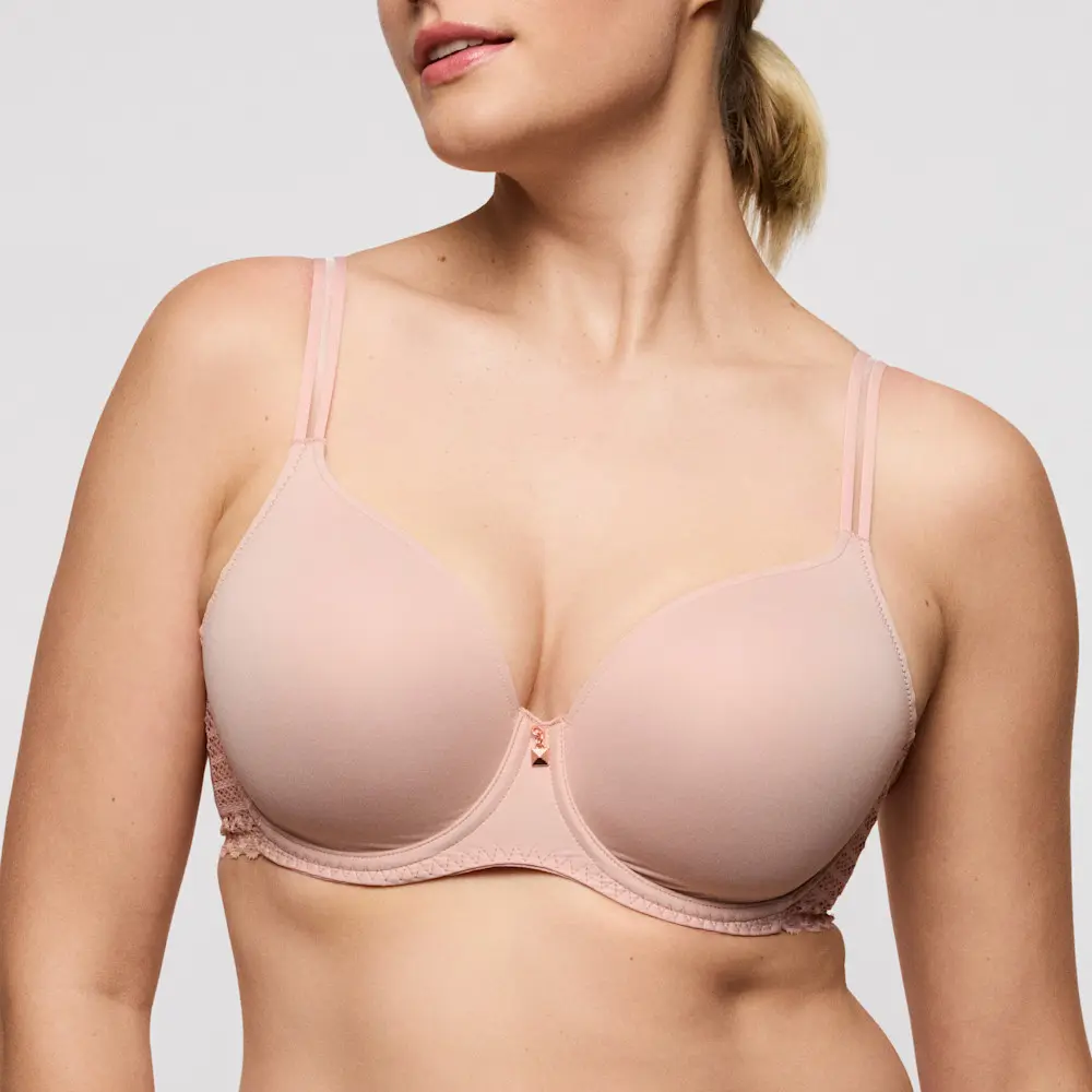 Primadonna TwistTwist Side 0242570PWD Voorgevormde Bh - Hartvorm Powder Rose