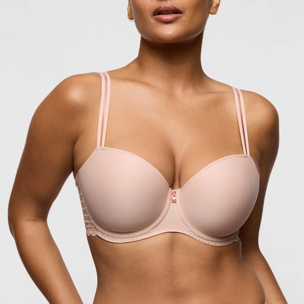 Primadonna Twist Twist Side 0242572PWD Voorgevormde Balconette Bh Powder Rose