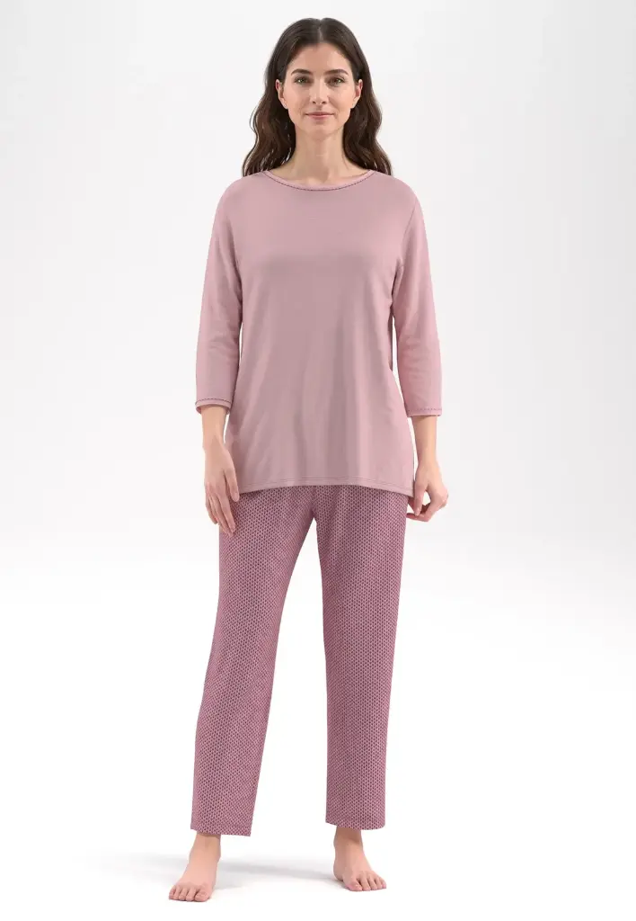 Götzburg 250310 1655 Dames Pyjama 3/4A. Enkellang Marbella