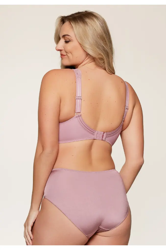 Lingadore 1400B-1 Mauve Shadow high waist brief