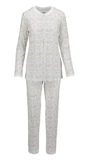 Ringella 6511238 / 980 Pyjama met bloemenprint en knoopsluiting
