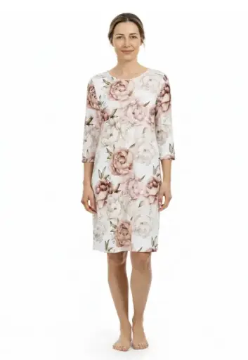 Ringella 6511037 / 631 Slaapshirt met 3/4 mouwen